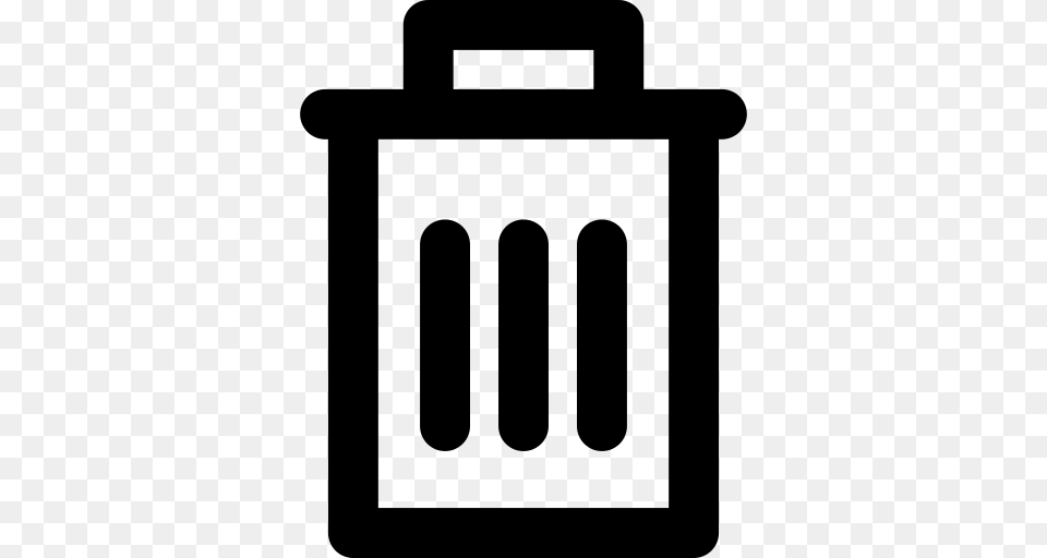 Trash Icon, Gray Free Png Download