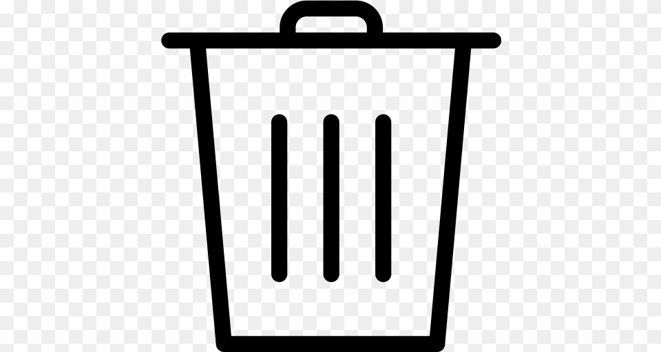 Trash Icon With And Vector Format For Free Unlimited Download, Gray Png