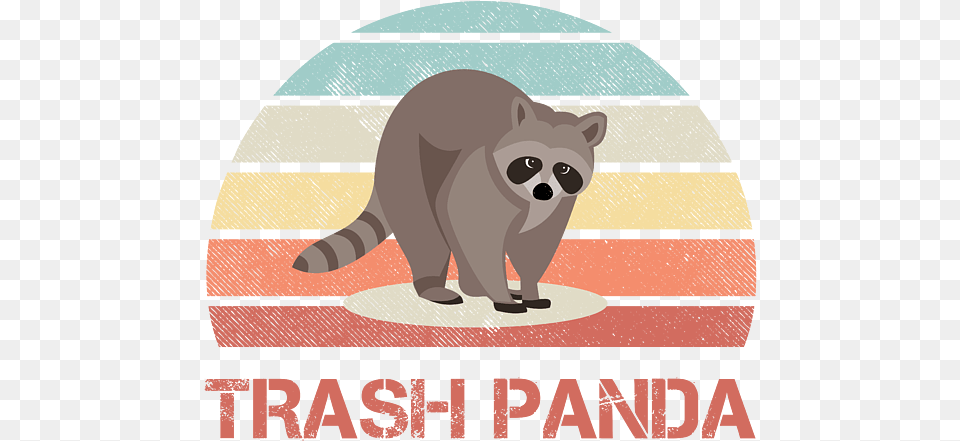Trash Panda Racoon Raccoon Funny Gift Fleece Blanket Expendables, Animal, Bear, Mammal, Wildlife Png Image