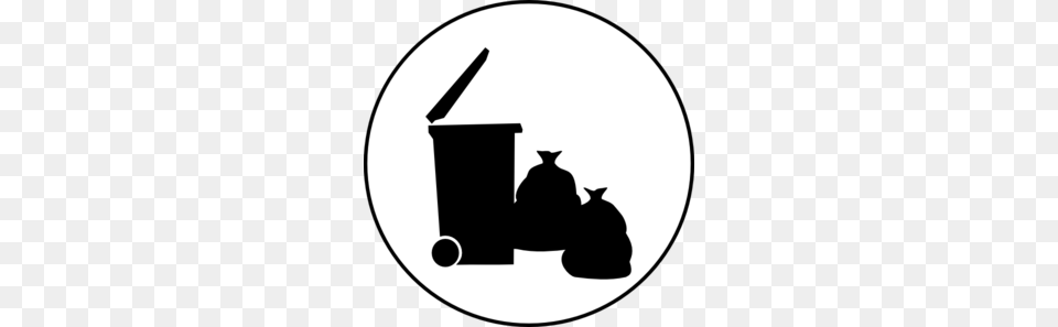 Trash Symbol Clip Art, Stencil, Garbage, Silhouette, Disk Png Image
