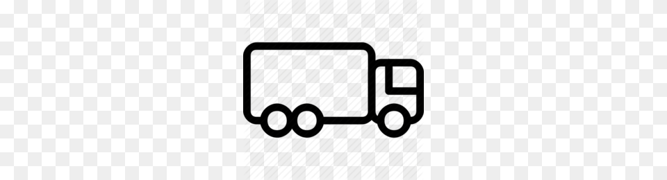 Trash Truck Black And White Clipart, Transportation, Vehicle Free Transparent Png