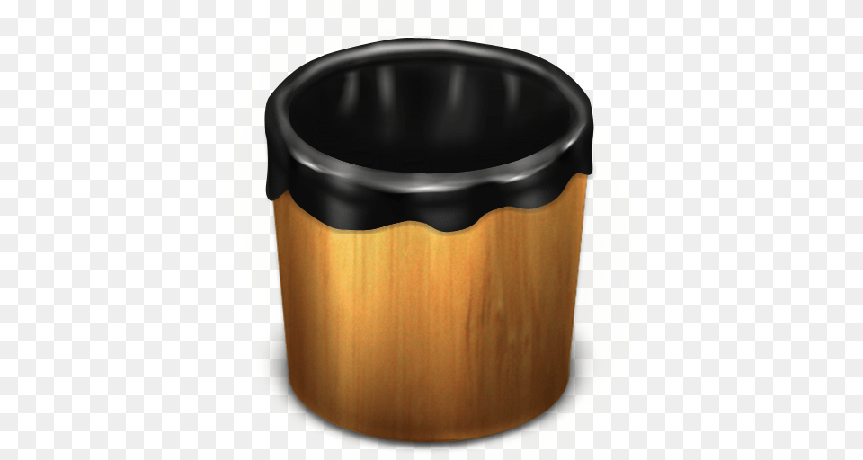 Trash Wood Empty Icon Trash Iconset, Bucket, Can, Tin Free Png