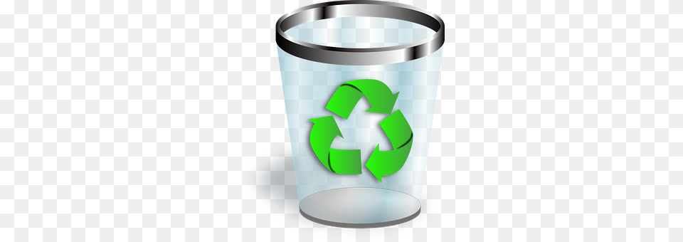 Trashcan Recycling Symbol, Symbol, Bottle, Shaker Free Png Download