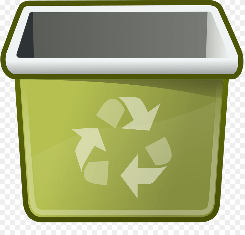 Trashcan Clipart, Recycling Symbol, Symbol, First Aid Free Png Download