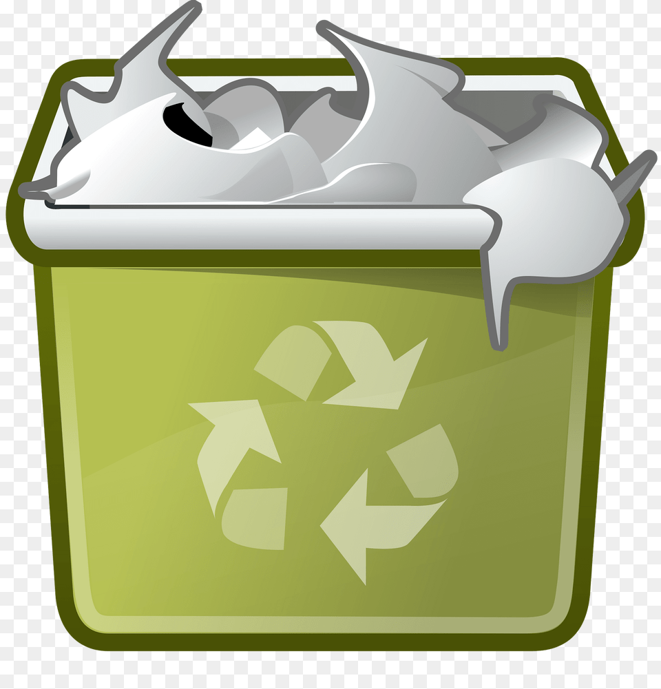 Trashcan Clipart, Recycling Symbol, Symbol, First Aid Free Png Download