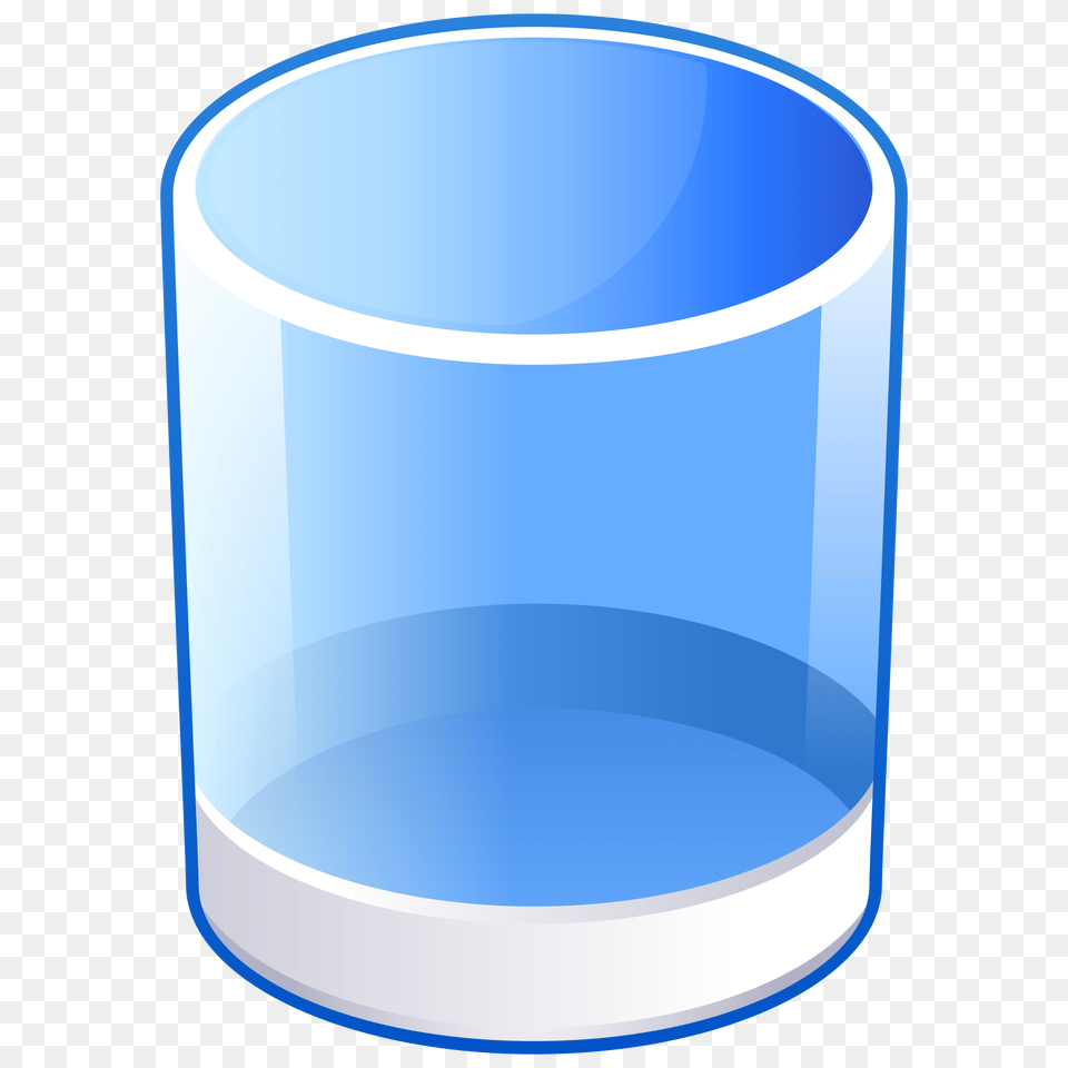 Trashcan Empty, Cup, Cylinder, Glass, Hot Tub Png