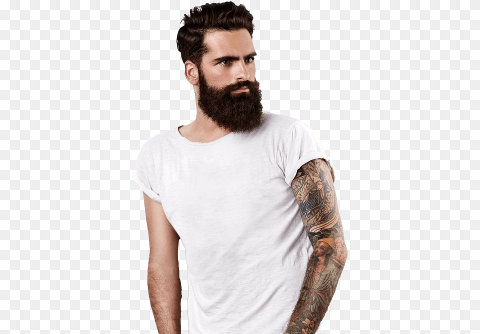 Tratamiento Aumento De Barba T Shirt Rock Dad, Beard, Person, Face, Head Free Png Download