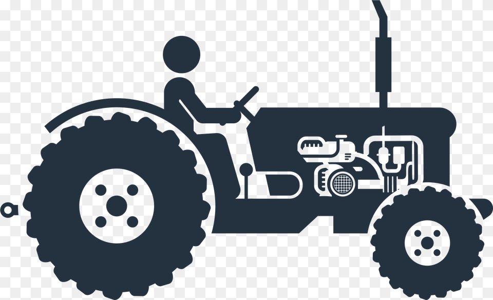 Trator Silhueta, Tractor, Transportation, Vehicle, Face Free Transparent Png