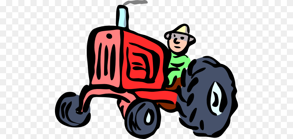 Trattore Clip Art, Tractor, Transportation, Vehicle, Face Free Png