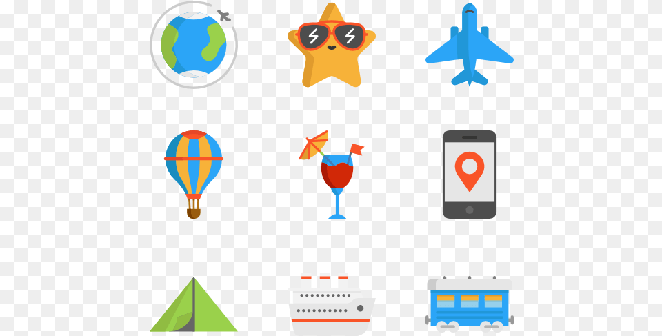 Travel, Aircraft, Transportation, Vehicle, Symbol Free Transparent Png