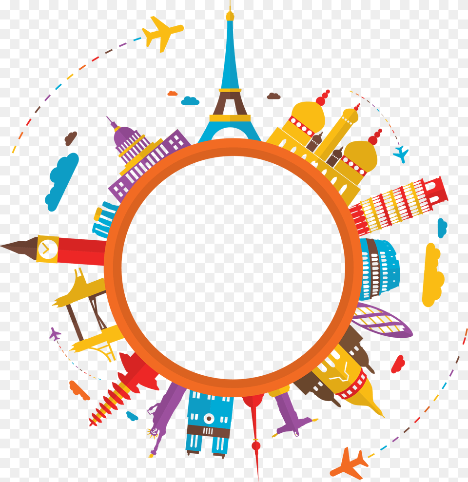 Travel And Tour Clipart, Art, Graphics, Modern Art Free Transparent Png