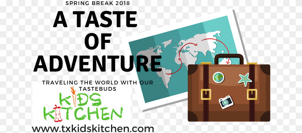 Travel Around The World With Your Tastebuds Let Our Kids Kitchen, Bag Png Image