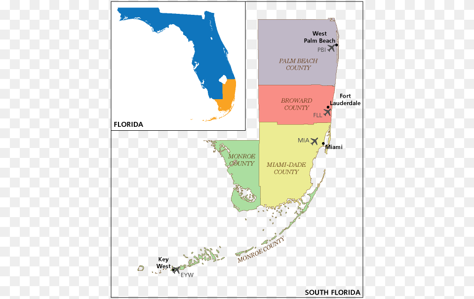 Travel Around Usa Florida Map, Chart, Plot, Atlas, Diagram Png