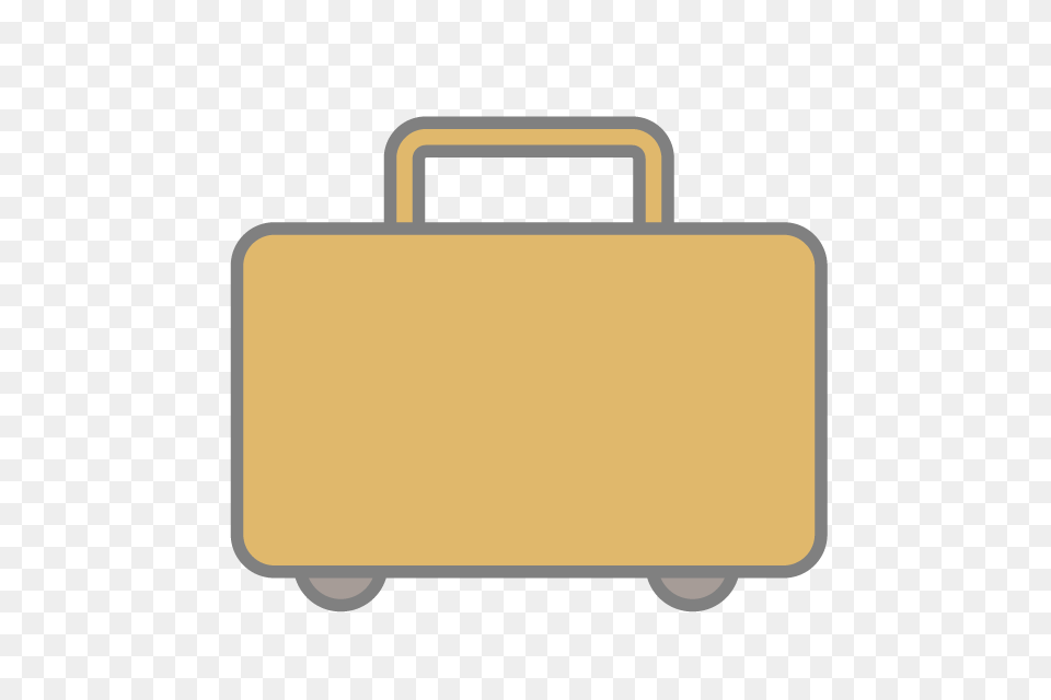 Travel Bag Suitcase Icon Material Illustration Briefcase, First Aid, Baggage Free Transparent Png