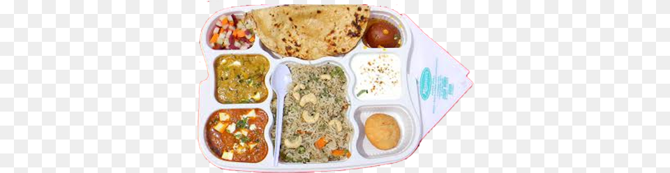 Travel By Train And Food Goes Hand In Hand People Packing Food Thali, Lunch, Meal, Dinner, Ketchup Png Image