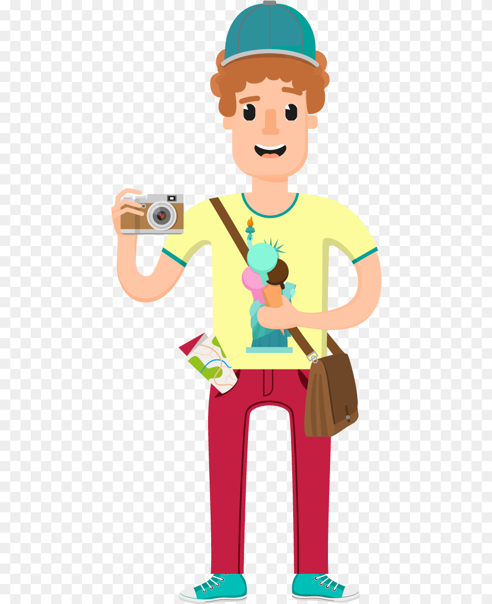 Travel Character 2 Travel Character 3 Travel Character Travel, Photography, Boy, Person, Child Png Image