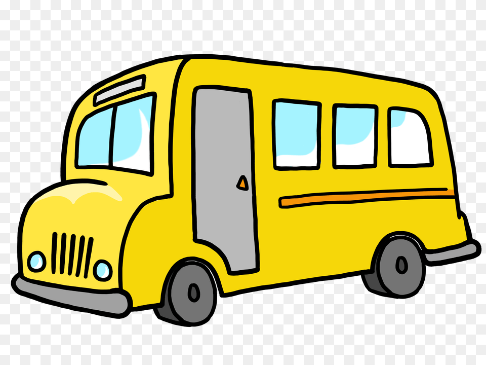 Travel Clipart Bus, Minibus, Transportation, Van, Vehicle Free Png Download