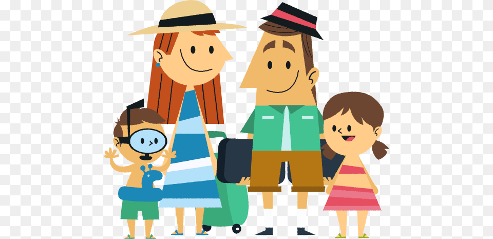 Travel Clipart Family Travel, People, Person, Baby, Face Free Png