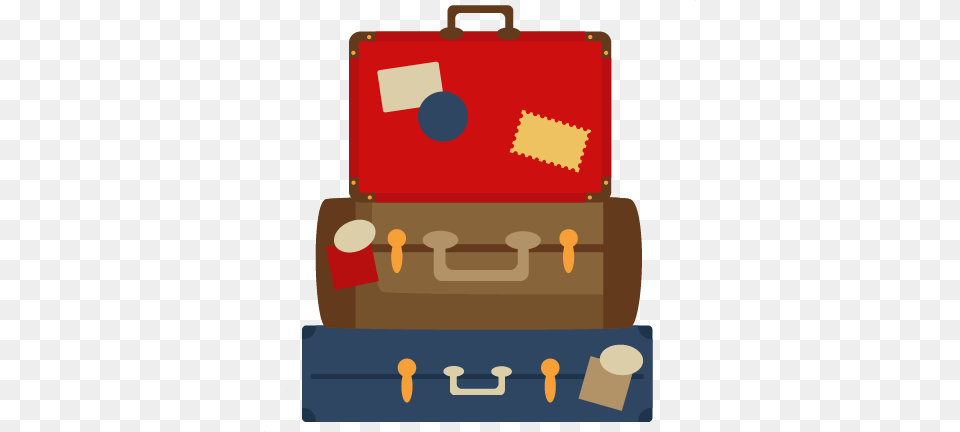 Travel Clipart Stacked, Baggage, Suitcase, First Aid Free Png Download