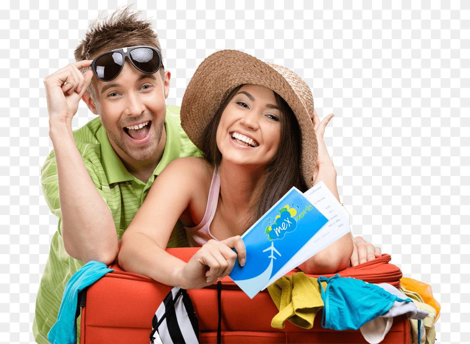 Travel Couple, Accessories, Sunglasses, Smile, Reading Free Png Download
