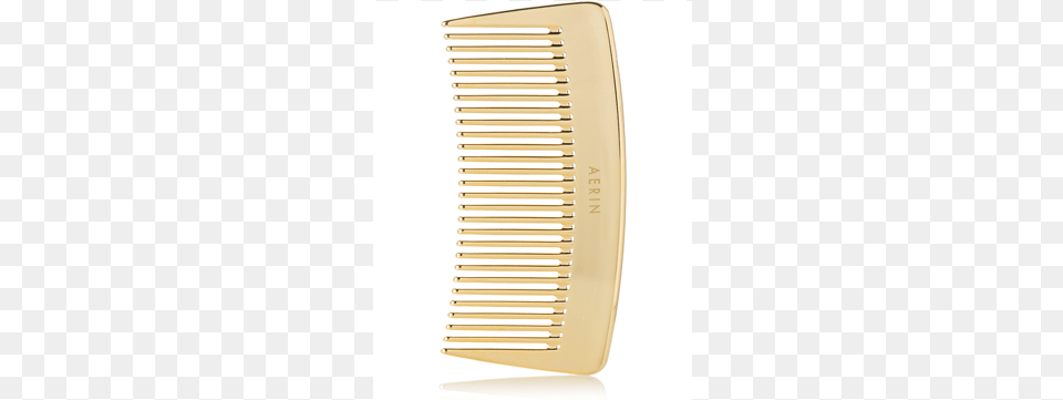 Travel Gold Comb Aerin Beauty Travel Gold Tone Comb One Size Free Png Download