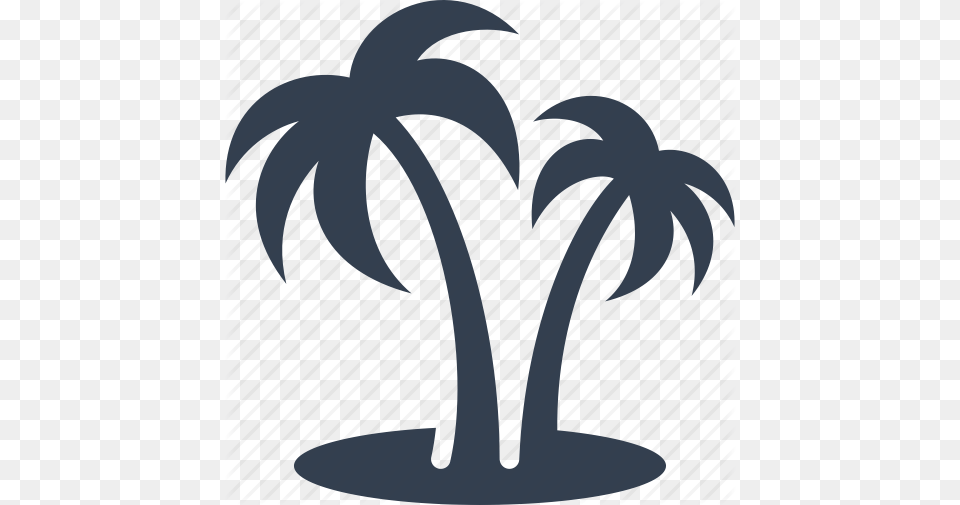 Travel Icons, Palm Tree, Plant, Tree, Art Png