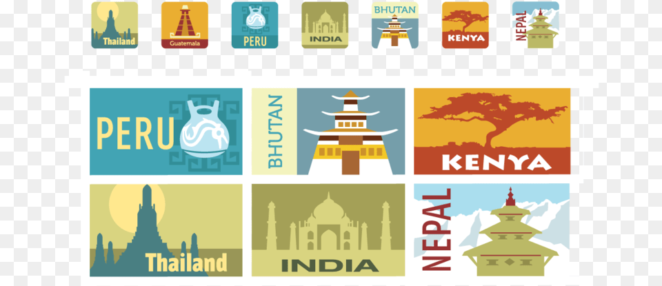 Travel Icons Crooked Trails Something Different, Advertisement, Poster, Book, Publication Png Image