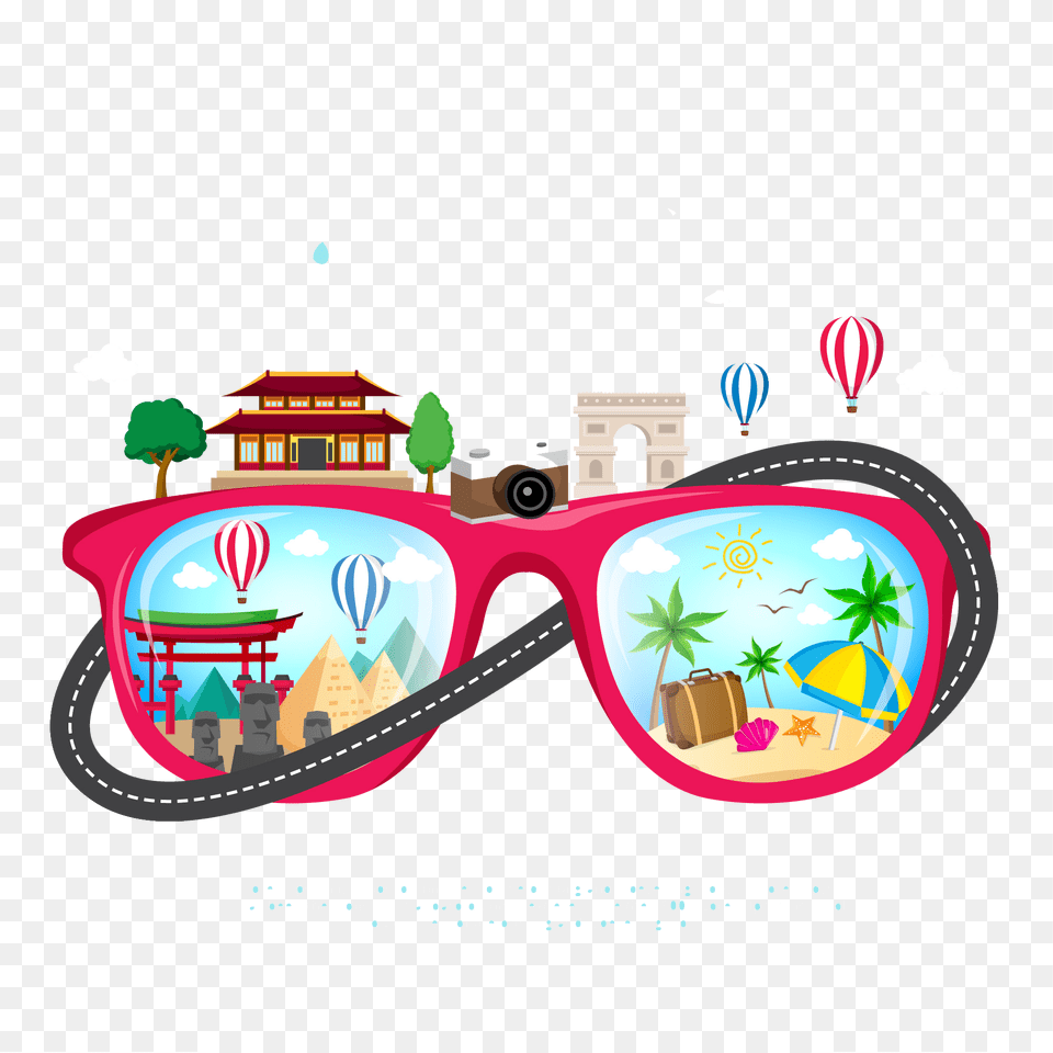 Travel Image File Travel, Accessories, Glasses, Sunglasses Free Png Download