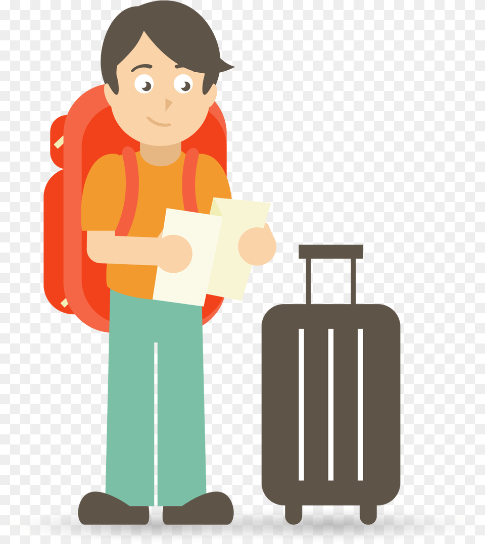 Travel Insurance Clipart Health Service Traveler, Baggage, Baby, Person, Face Free Png