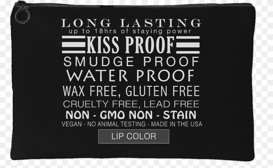 Travel Makeup Accessory Cosmetic Tote Or Money Bag Promiflash, Text, Advertisement, Poster Free Transparent Png