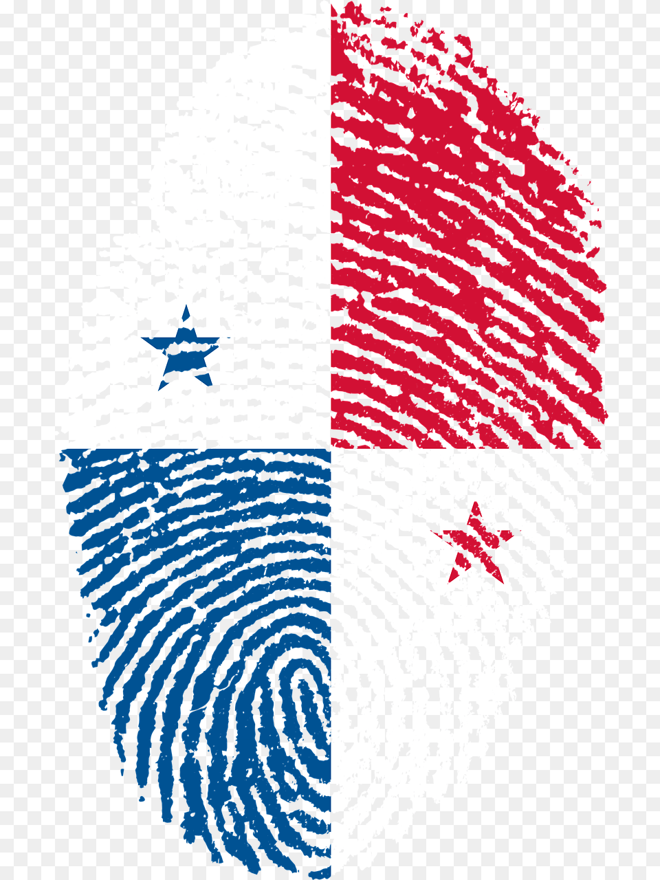 Travel Panama Flag Fingerprint Country Digital Bandeira Do Brasil, Home Decor, Baby, Person, Rug Free Png