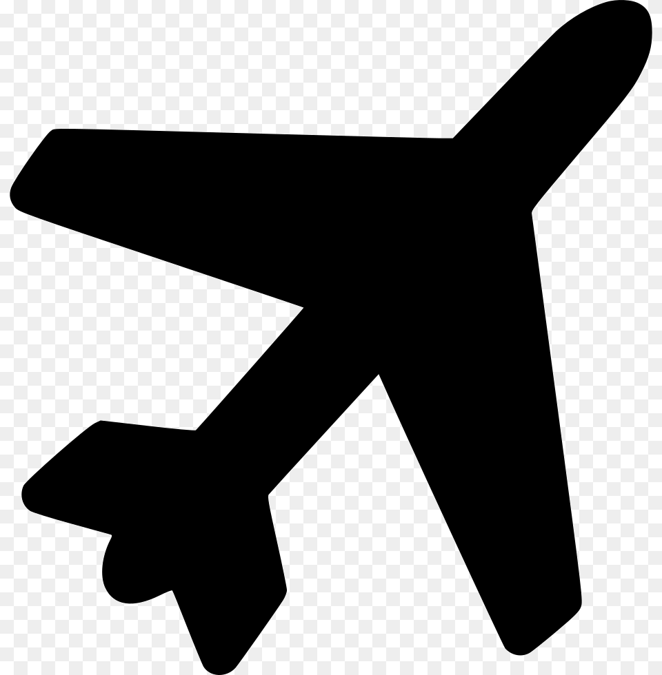 Travel Plane Airplane Airplane, Silhouette, Symbol, Appliance, Ceiling Fan Free Png Download