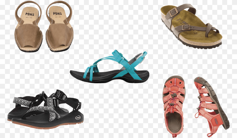 Travel Sandal Options Sandal, Clothing, Footwear, Shoe Png Image