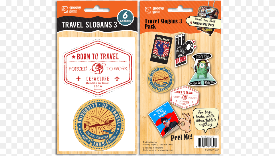 Travel Slogans 3 Emblem, Advertisement, Poster, Symbol, Logo Free Transparent Png