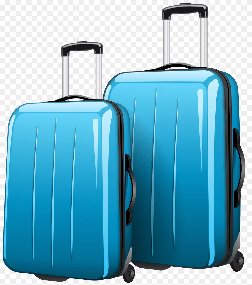 Travel Suitcase Clipart Clip Art Of Suitcase Clipart, Baggage, Bulldozer, Machine Free Png Download