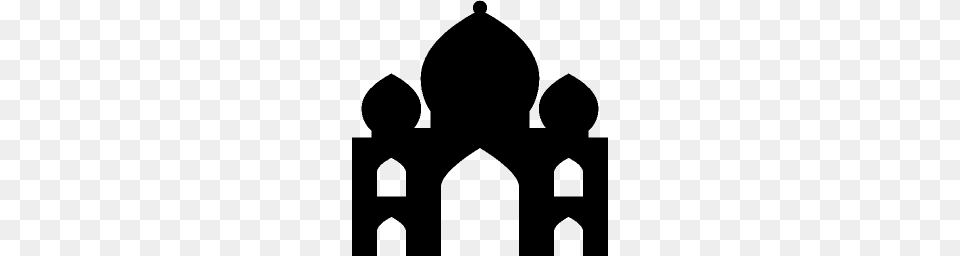 Travel Taj Mahal Icon Windows Iconset, Gray Png Image