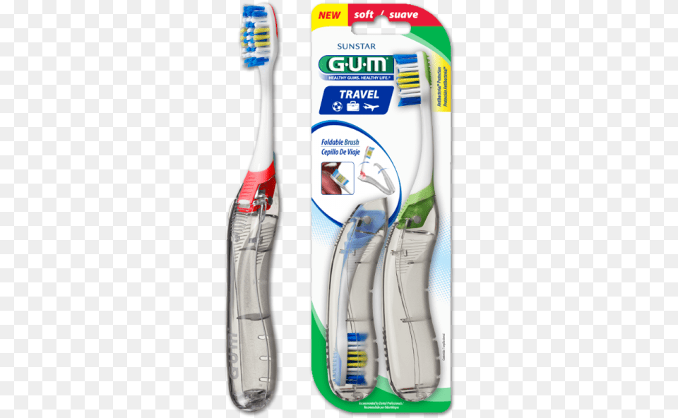 Travel Toothbrush Gum Travel Toothbrush, Brush, Device, Tool Png