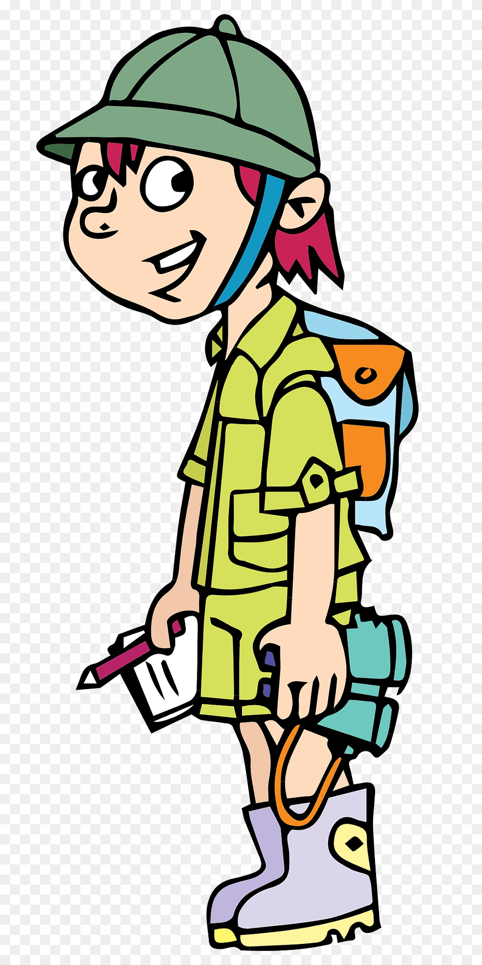 Traveler Kid Clipart, Baby, Person, Cleaning, Face Png Image