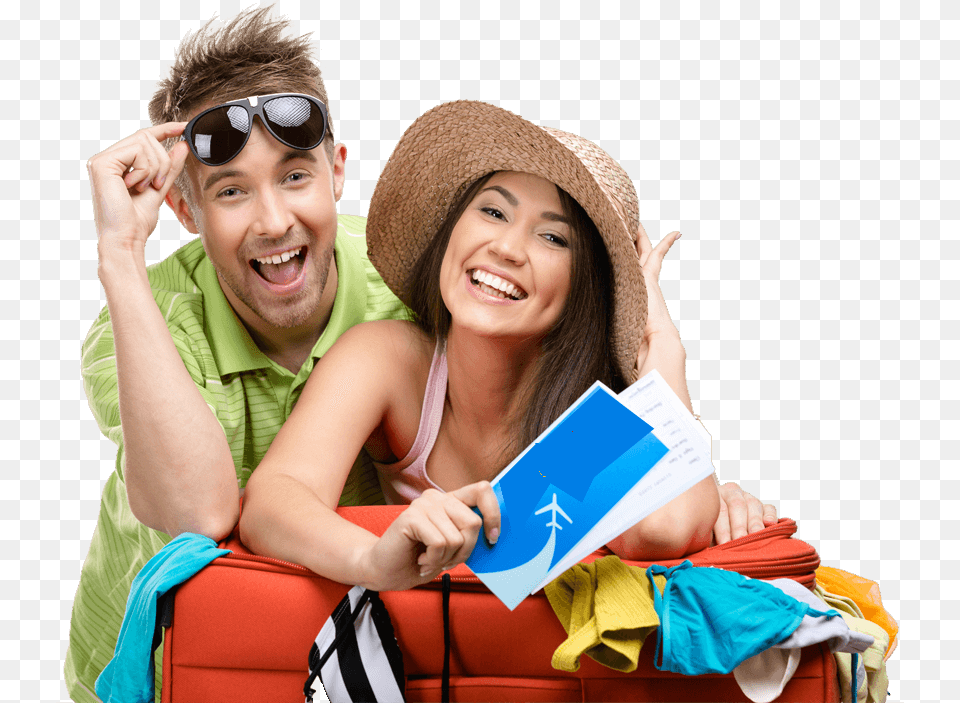 Traveling Couple, Accessories, Sunglasses, Person, Head Free Png Download