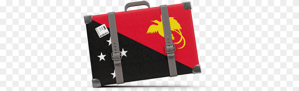 Traveling Icon Illustration Of Flag Papua New Guinea Papua New Guinea, Bag, First Aid Free Transparent Png