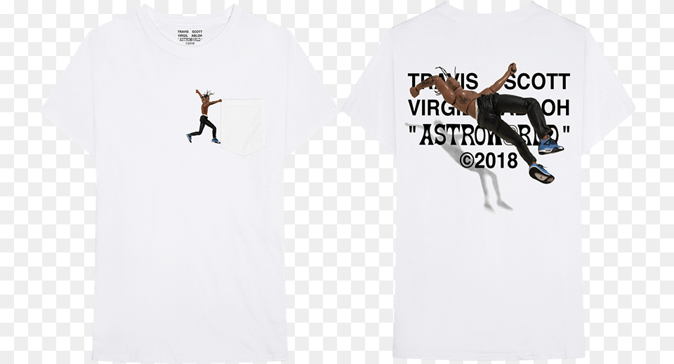 Travis Scott Astroworld T Shirt, Clothing, T-shirt, Adult, Female Free Transparent Png