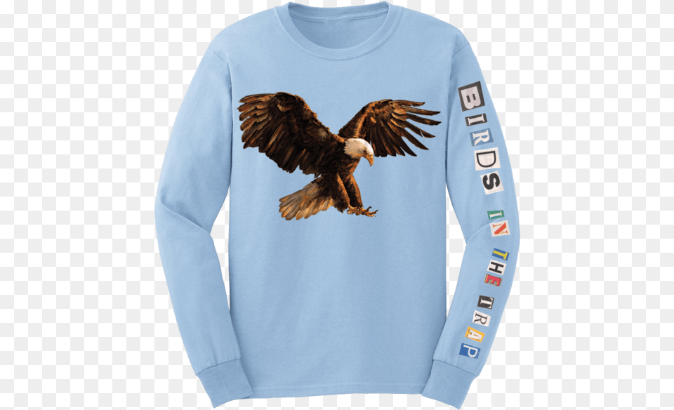Travis Scott Merch Birds In The Trap, Long Sleeve, Clothing, Sleeve, Animal Free Transparent Png