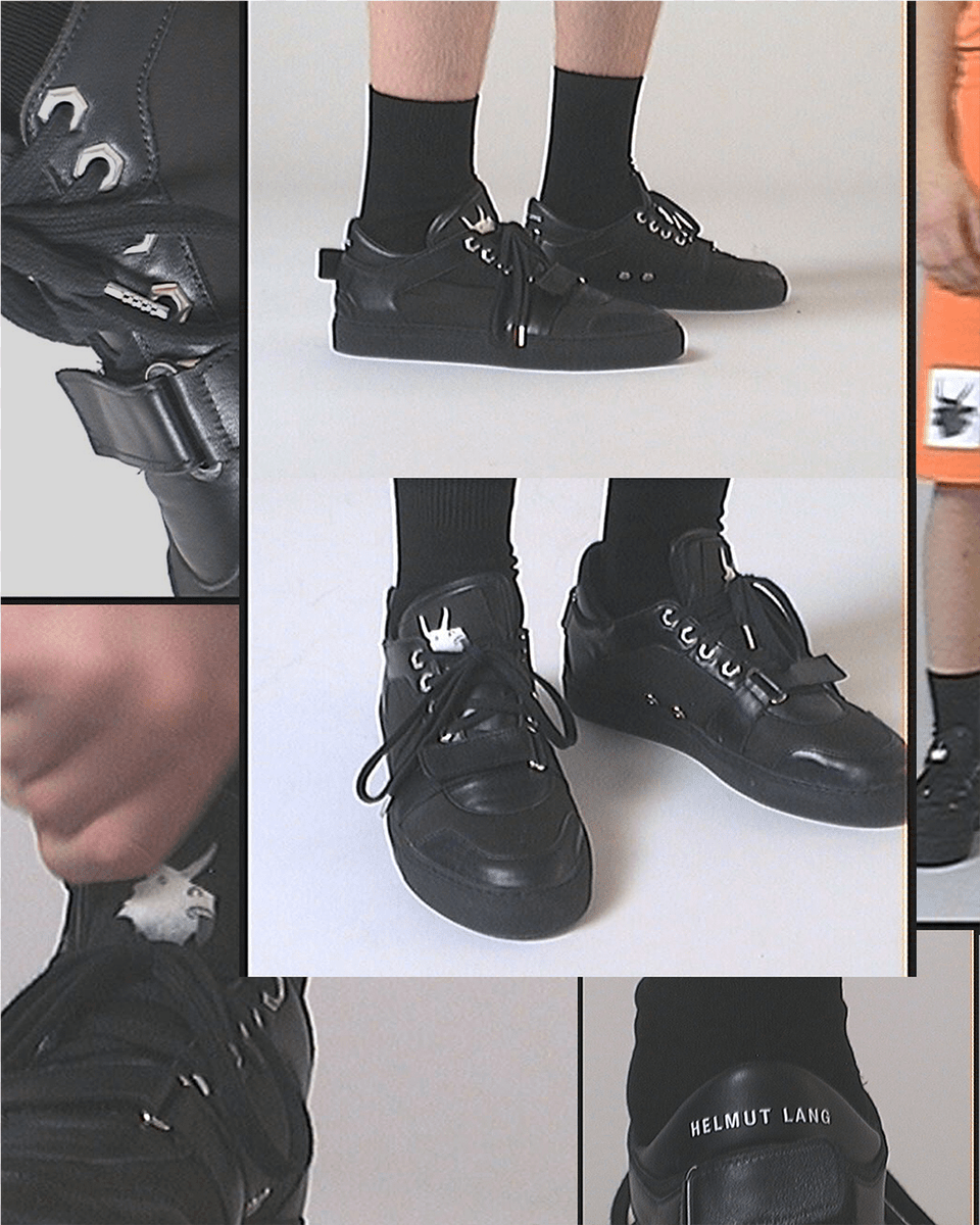 Travis Scott X Helmut Lang Helmut Lang Travis Scott Shoes, Clothing, Footwear, Sneaker, Shoe Png