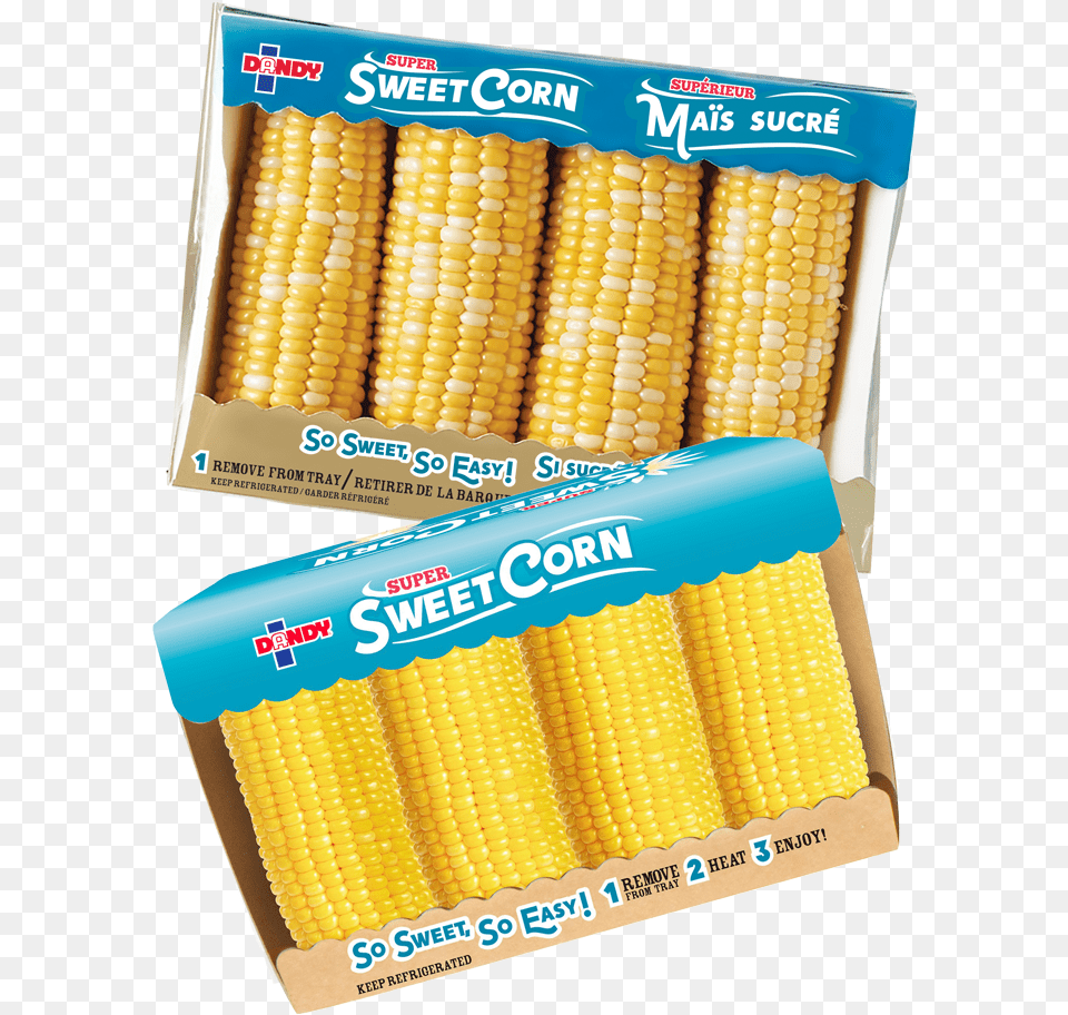 Tray Pack Sweet Corn Cob, Food, Grain, Plant, Produce Free Png Download