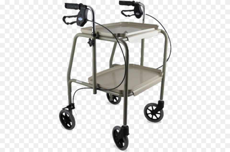 Tray Trolley Walker, Furniture, Lawn Mower, Device, Grass Png