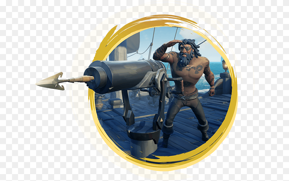 Treacherous Waters Sea Of Thieves Anniversary Update, Adult, Male, Man, Person Free Png Download