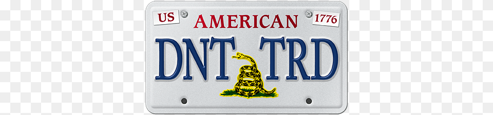 Tread On Me Mini License Plate Magnet Evergreen Don39t Tread On Me Suede Garden Flag, License Plate, Transportation, Vehicle Free Transparent Png