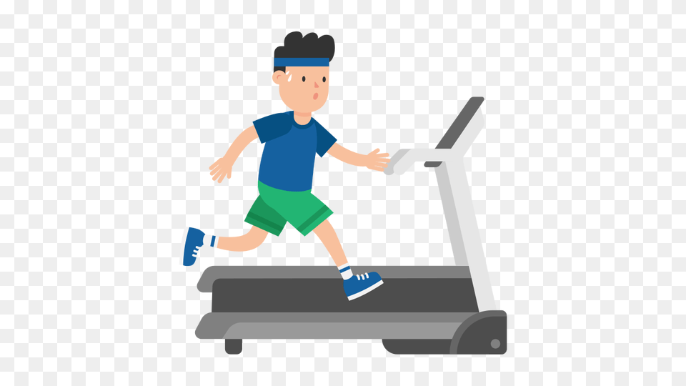 Treadmill, Boy, Person, Male, Child Png Image