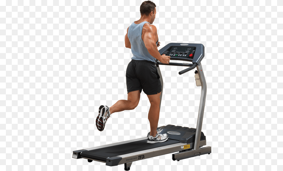 Treadmill Picture Body Solid Endurance T3i Treadmill, Adult, Person, Man, Male Free Png Download