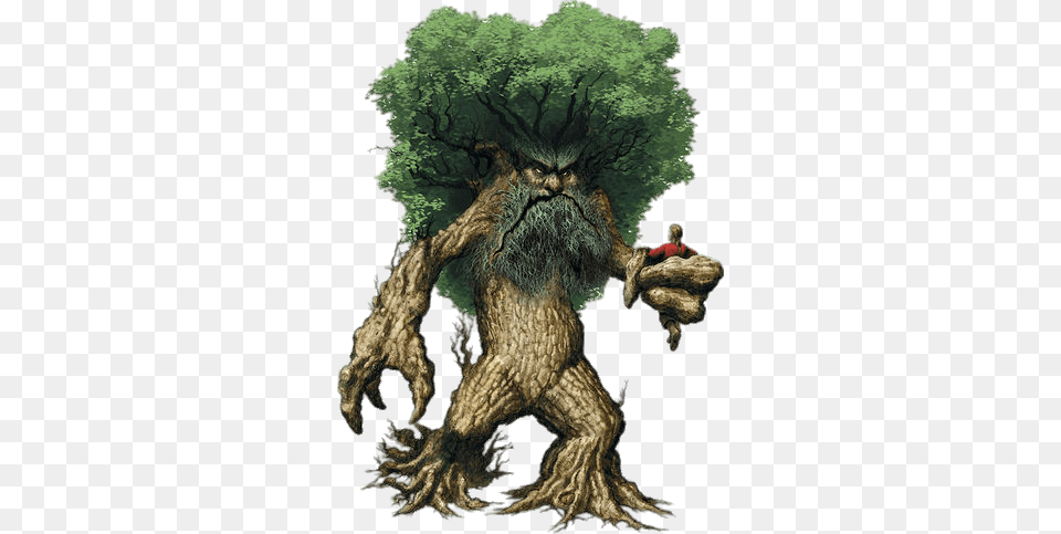 Treant Holding Girl, Tree, Plant, Nature, Vegetation Png